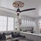 Ekena Millwork Empire Wood Fretwork Pierced Ceiling Medallion, Cherry, 24"OD x 8 3/4"ID x 3/8"T CMWP24X24X0375EPCH - alternate 6